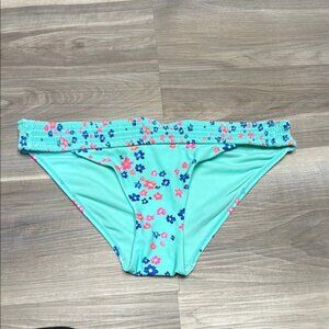 George Floral Bikini Bottoms size large NWT